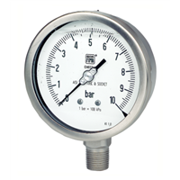 MGS18 DN100-150 Bourdon Tube Pressure Gauge